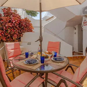 Benalgolf Lovely In With Sea Views, Excellent Wifi Connection, Private Backyard With Bbq Apartamento